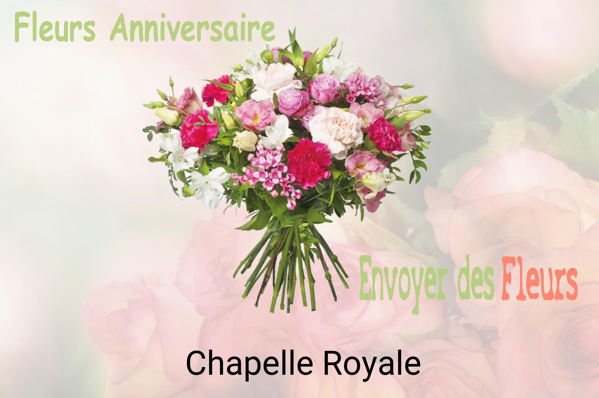Bouquet de fleurs d’anniversaire livré à Chapelle-Royale